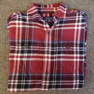 American Eagle button down flannel